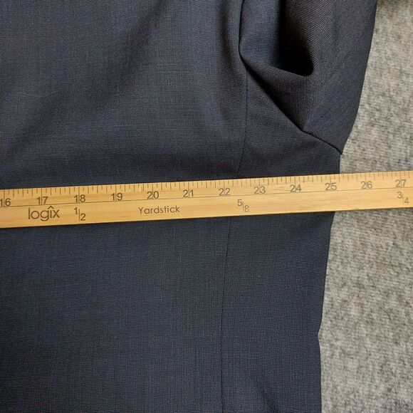 Jos. A. Bank Executive Suit Men's 50L 45W 46x31 Traditional Fit Navy Blue Wool - Picture 7 of 14